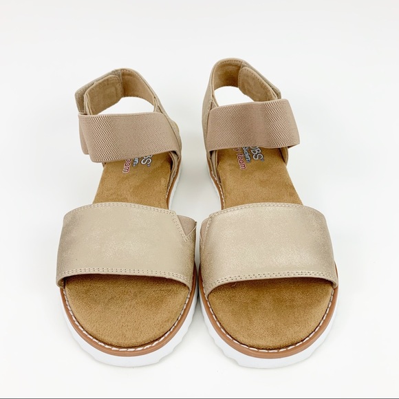 memory foam flat sandals